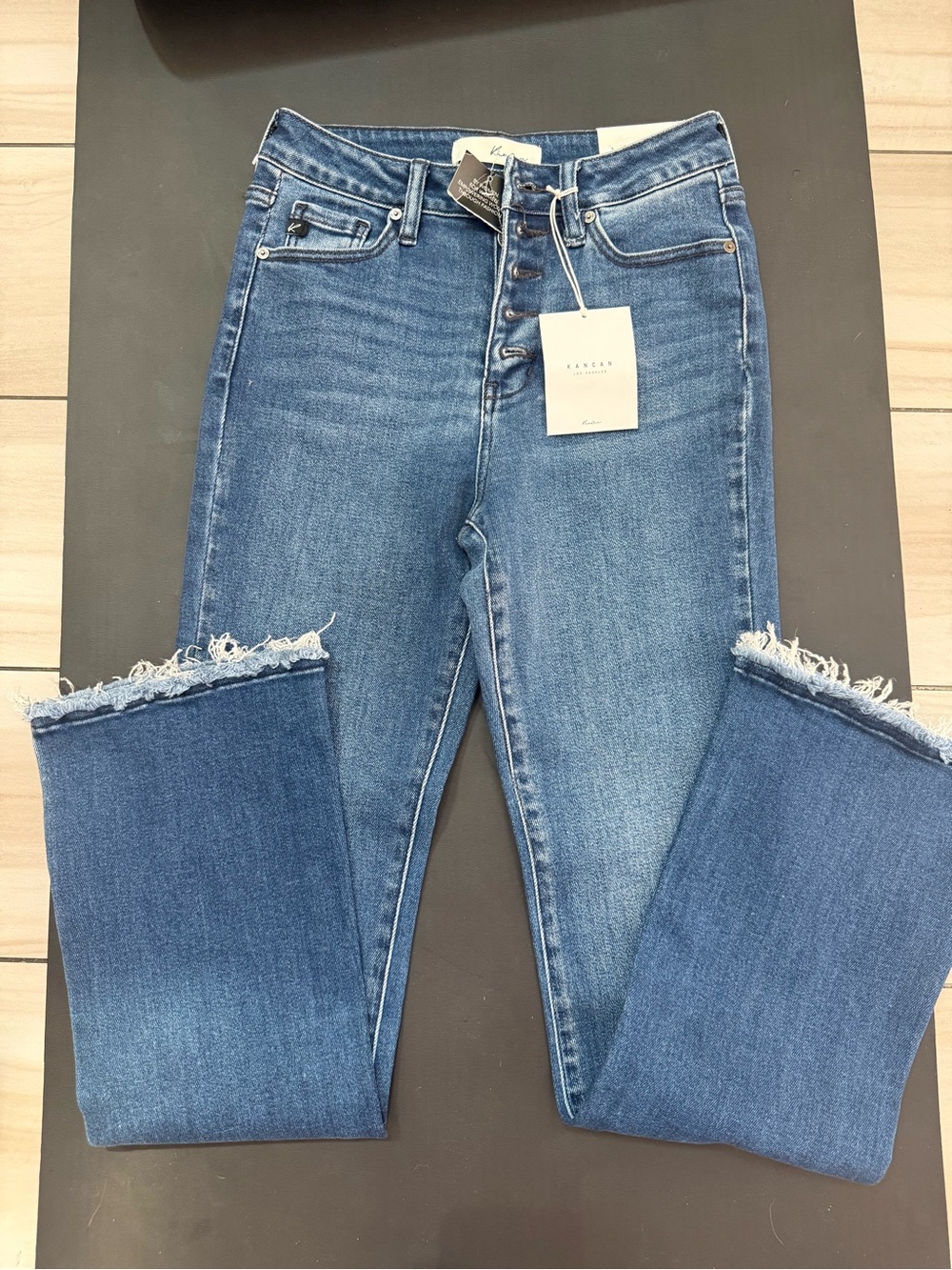 Kancan High-Rise bootcut Jeans - Blue